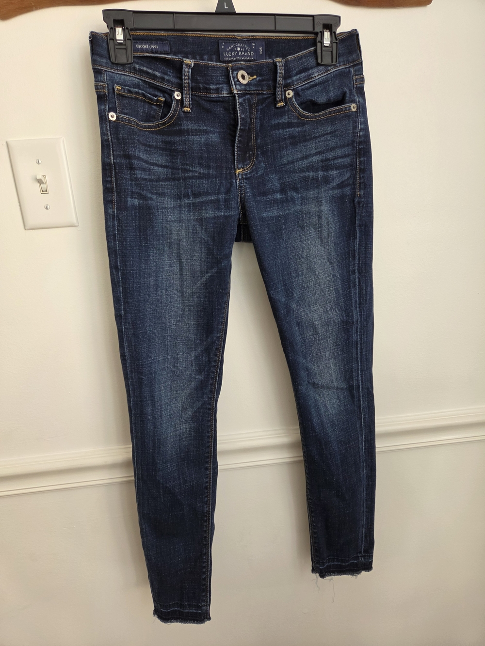 Lucky Brand Dark Blue Ankle Skinny Jeans